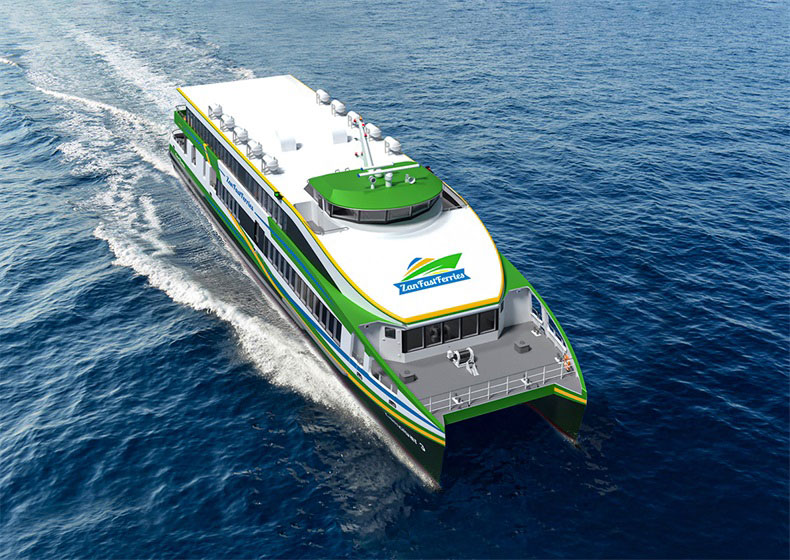448客位中型轮渡